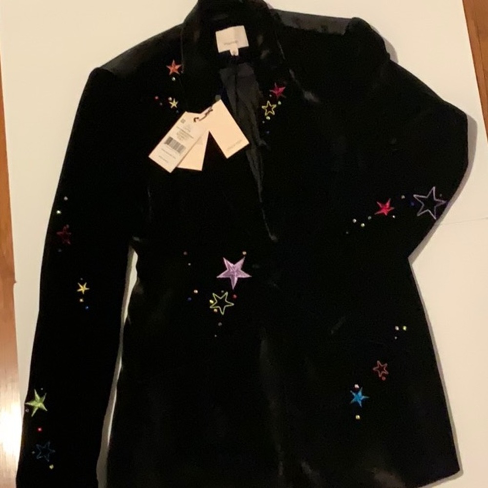 Cinq a’ sept Estelle Velvet Blazer